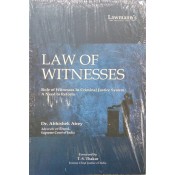 Lawmann's Law of Witnesses (Role of Witnesses in Criminal Justice System : A Need to Reform) by Dr. Abhishek Atrey | Kamal Publisher	